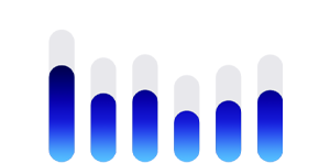 Gráfico que mostra como a Proteção de Audição nos AirPods Pro 2 reduz os níveis gerais de ruídos altos.