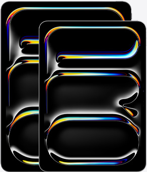 iPad Pro in 11 inch and 13 inch showcasing the size difference