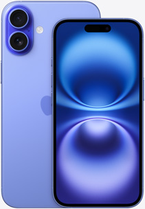 iPhone 16 in Ultramarine