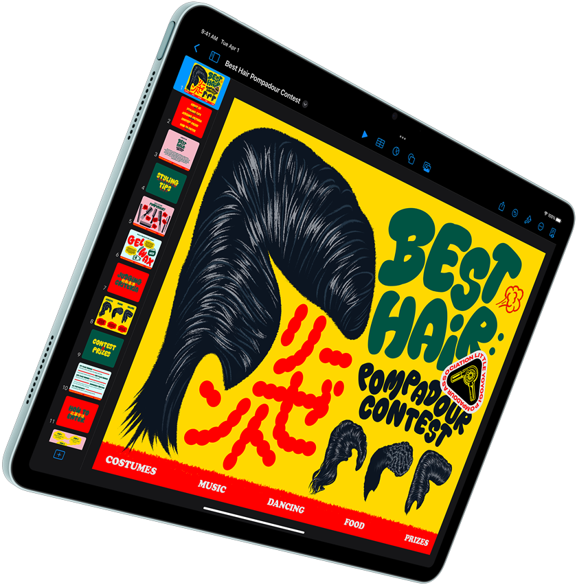 iPad Air v modrej farbe