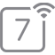 WiFi 7 logo ikoon